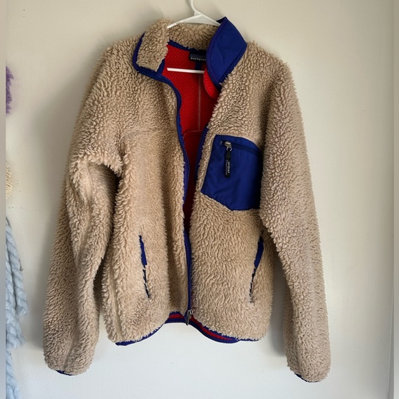 2000’s Patagonia “Deep Pile” Classic Retro X Vintage Jacket, Men’s Medium - Picture 3 of 16